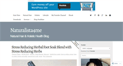 Desktop Screenshot of naturalista4me.com